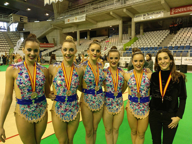 Alaia se sube al podio en la Copa de Espa&ntilde;a de Conjuntos